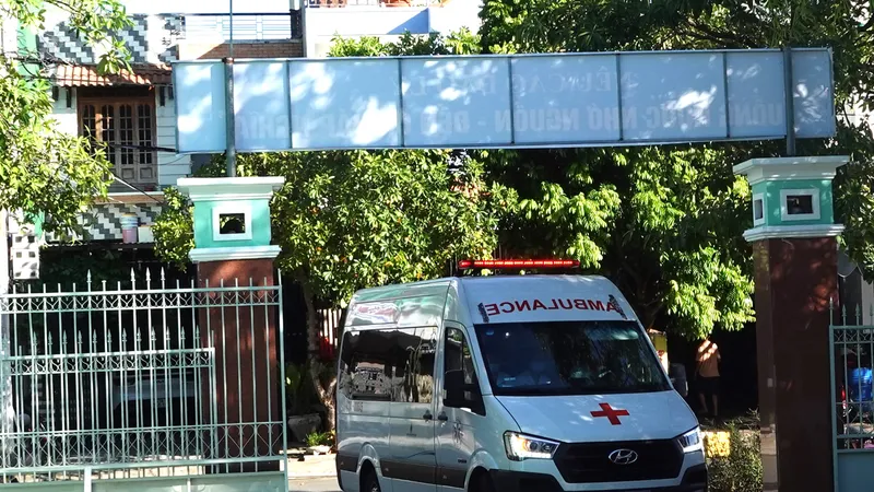 Trung tâm cấp cứu 115 Đà Nẵng đã quản lý chất lượng quy trình báo động đỏ trước viện, rút ngắn thời gian đối với cấp cứu đột quỵ não chỉ 35 phút. Ảnh: XUÂN QUỲNH