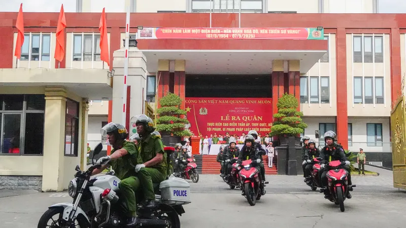 Lực lượng Cảnh sát cơ động sẽ là một trong đơn vị chủ chốt trong đợt cao điểm Ảnh: XUÂN QUỲNH