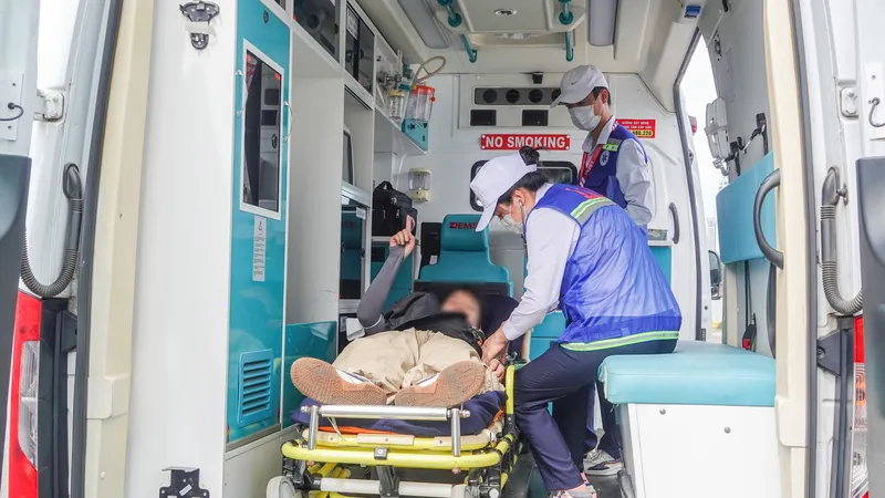Với sự chuẩn bị kỹ lưỡng từ mọi khâu, đặc biệt là y tế, TP Đà Nẵng đang khẳng định mình trong việc tổ chức các sự kiện quốc tế. Ảnh: XUÂN QUỲNH