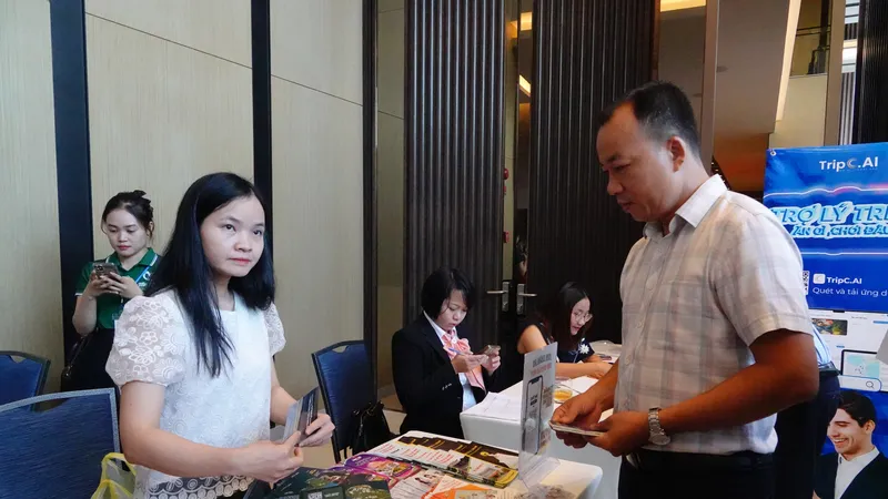 Chương trình nhấn mạnh sự đa dạng sản phẩm, dịch vụ du lịch kết hợp ứng dụng chuyển đổi số để nâng cao trải nghiệm. Ảnh: XUÂN QUỲNH