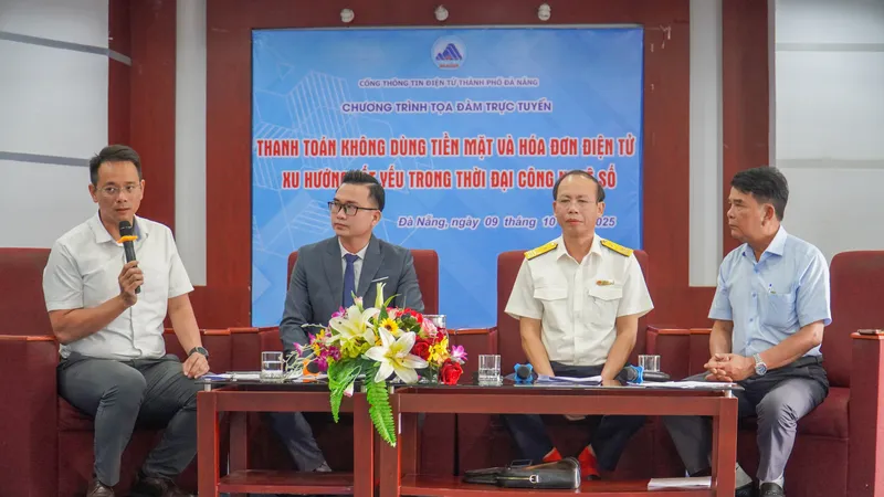 Chương trình Tọa đàm trực tuyến “Thanh toán không dùng tiền mặt và hóa đơn điện tử – Xu hướng tất yếu trong thời đại công nghệ số”