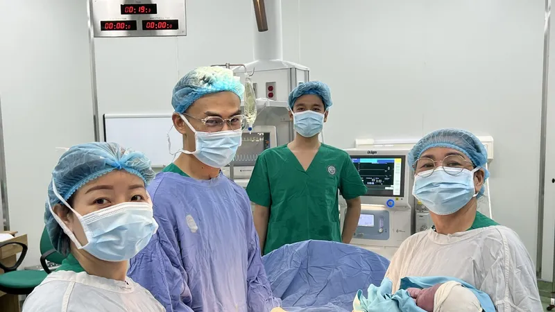 Chào đón bé gái chào đời thời điểm giao thừa tại Bệnh viện Phụ sản Nhi Đà Nẵng