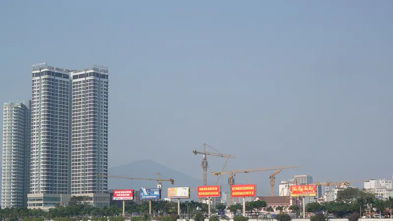 Không gian đô thị ven sông Hàn. Ảnh: XUÂN QUỲNH