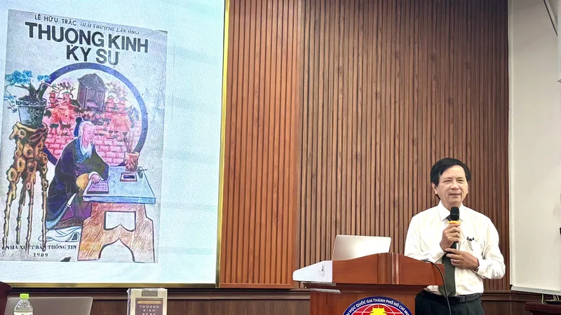 Đại biểu phát biểu tại buổi tọa đàm