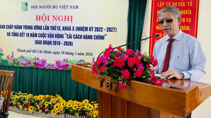 Hội Người mù Việt Nam không ngừng đổi mới, chăm sóc hiệu quả cho hội viên