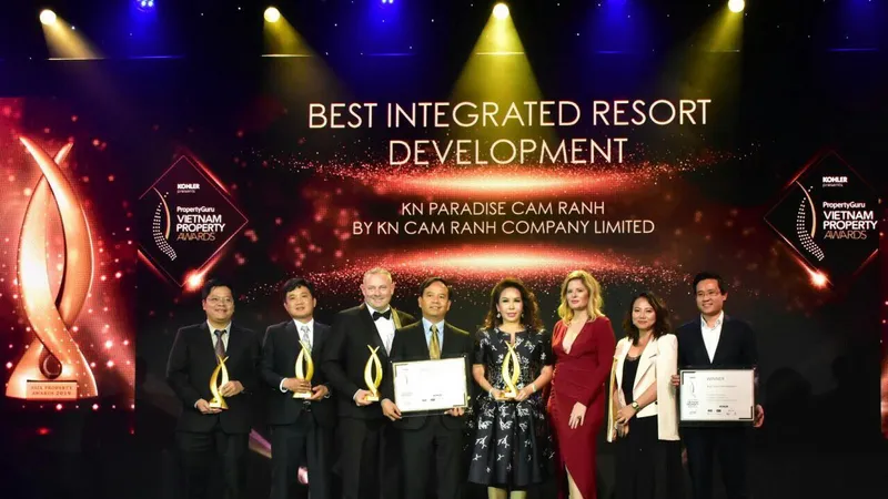 KN Cam Ranh chiến thắng 5 hạng mục quan trọng tại PropertyGuru Vietnam Property Awards 2019