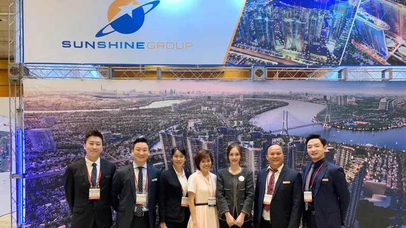 Sunshine Homes gây ấn tượng tại Realty Korea Expo 2019