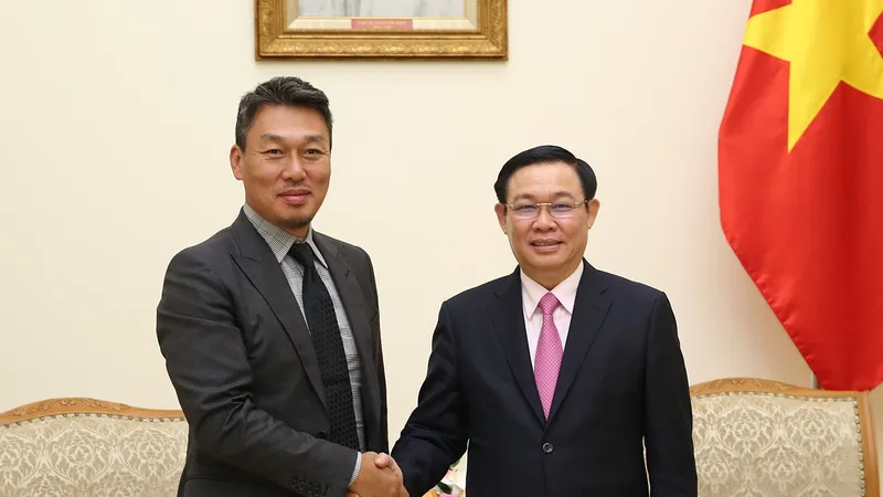 Phó Thủ tướng Vương Đình Huệ hoan nghênh Công ty Alliex Hàn Quốc đến Việt Nam đầu tư