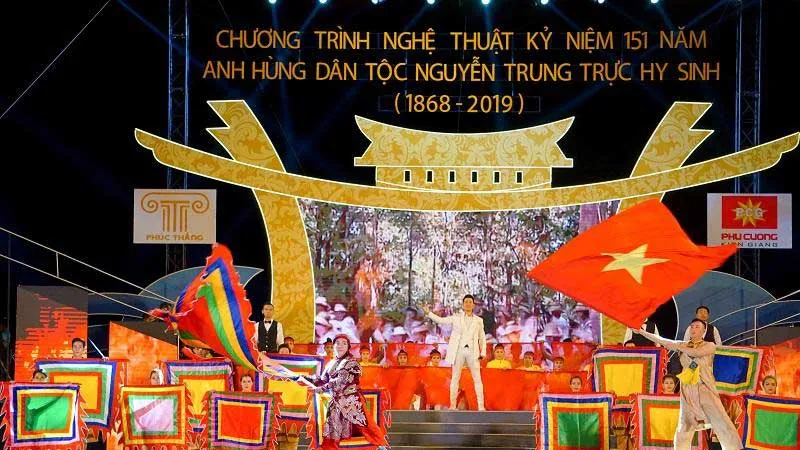 Chương trình nghệ thuật khai mạc Lễ hội Nguyễn Trung Trực 2019: Ấn tượng, giàu cảm xúc