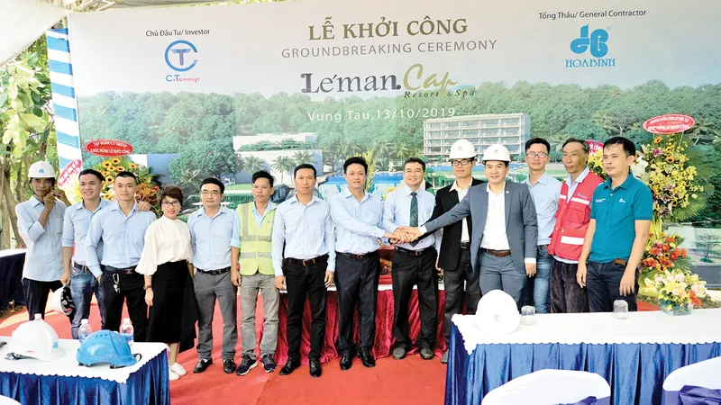 C.T Group khởi công mở rộng khu nghỉ dưỡng Leman Cap Resort & Spa Vũng Tàu