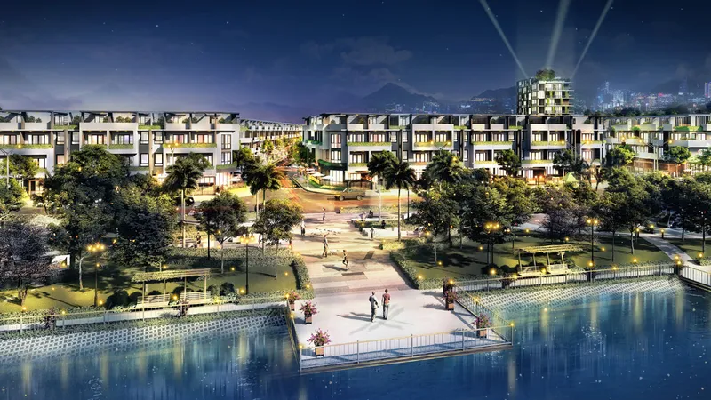 Seaholdings sắp tung 250 căn nhà phố ven sông Vàm Cỏ 