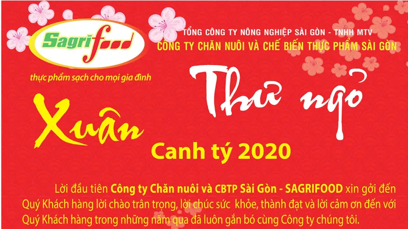 Sagrifood: Thực phẩm sạch cho mọi gia đình