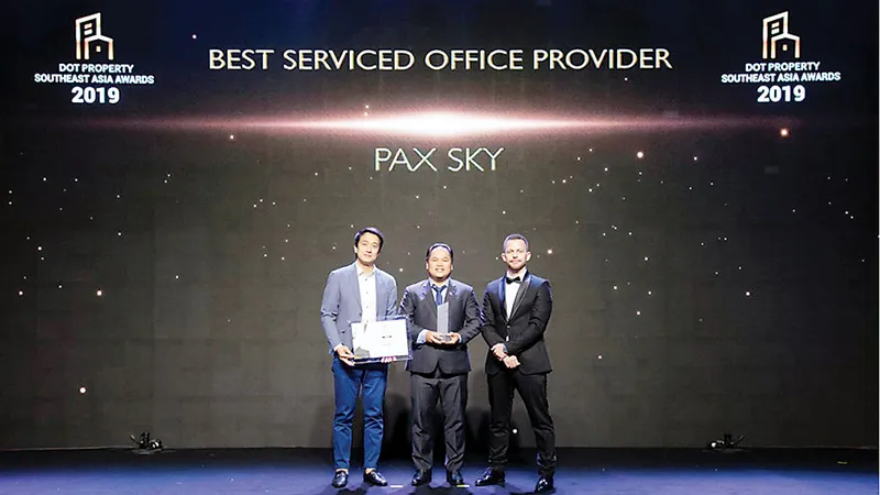 Pax Sky đoạt giải Nhà cung cấp dịch vụ văn phòng tốt nhất Đông Nam Á 2019
