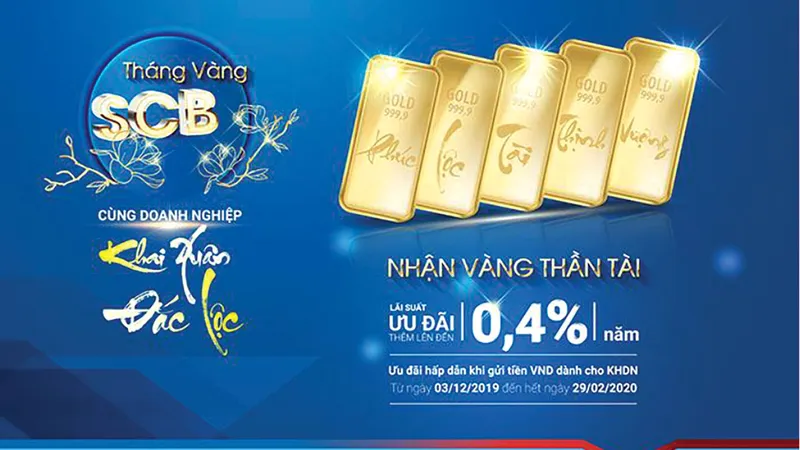 SCB triển khai chương trình ưu đãi lớn dành cho khách hàng tổ chức và doanh nghiệp
