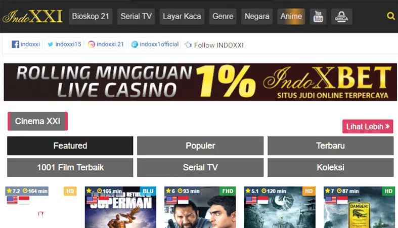 Trang Indoxxi tuyên bố đóng kể từ ngày 1-1-2020