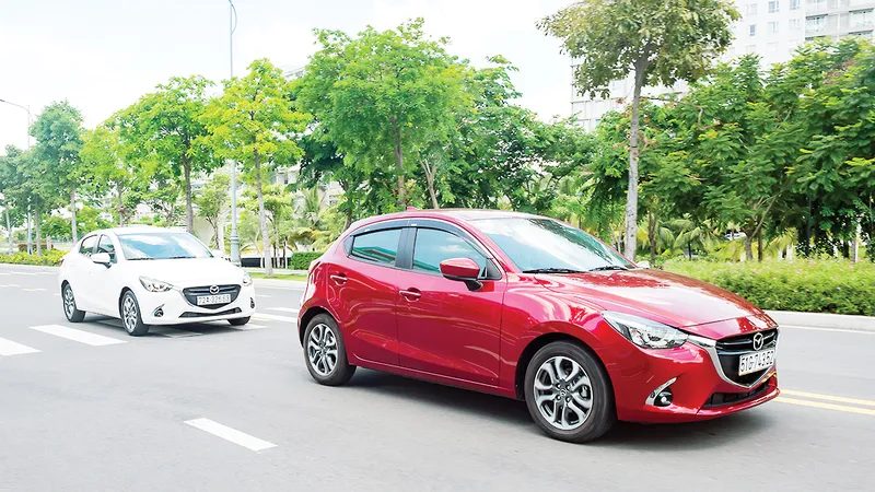 Mazda2 là mẫu xe duy nhất trong phân khúc sử dụng động cơ phun xăng trực tiếp Skyactiv-G