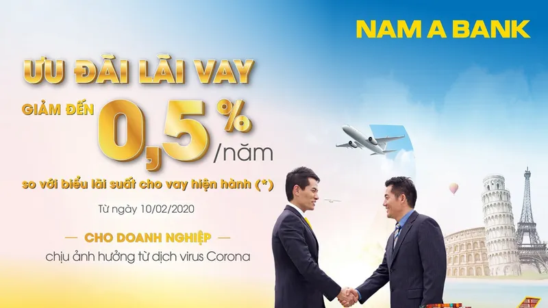 Ưu đãi lãi vay cho doanh nghiệp chịu ảnh hưởng từ dịch virus Corona (Covid -19)