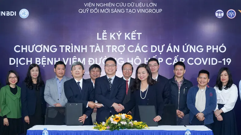 Tập đoàn Vingroup đã chính thức ký kết tài trợ cho 3 dự án 