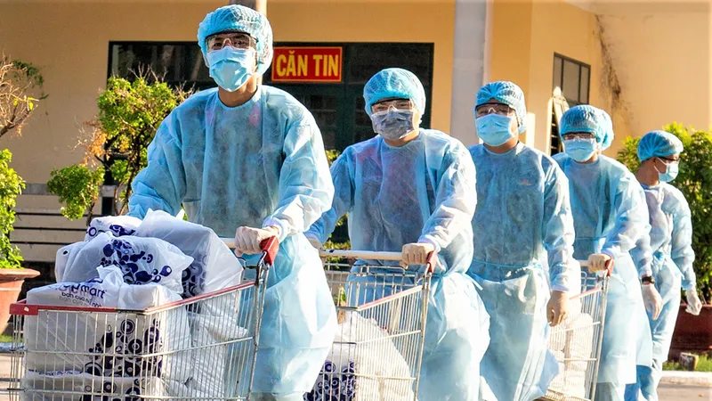 Chuyện về người lính ở khu cách ly