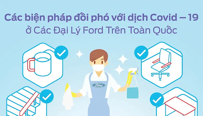 Ford Việt Nam triển khai các dịch vụ hỗ trợ khách hàng trong mùa dịch