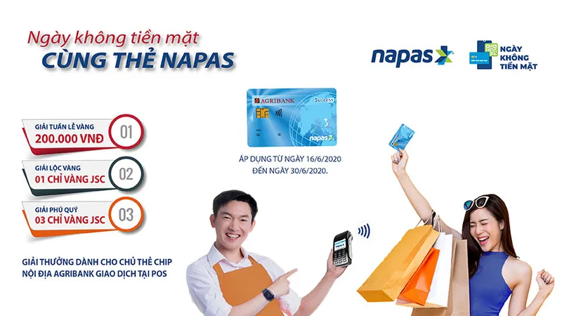 Nhiều ưu đãi từ Agribank từ “Ngày không dùng tiền mặt”