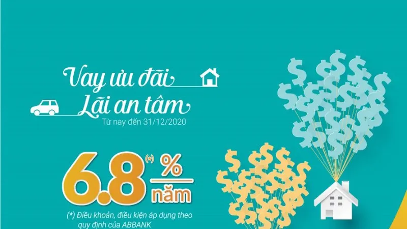 ABBANK tiếp tục giảm lãi suất gói vay cá nhân xuống còn từ 6,8%/năm 