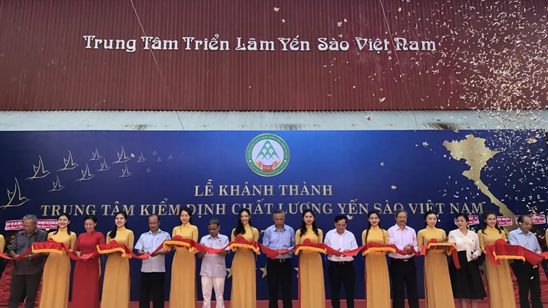 Khánh thành trung tâm kiểm định chất lượng yến sào
