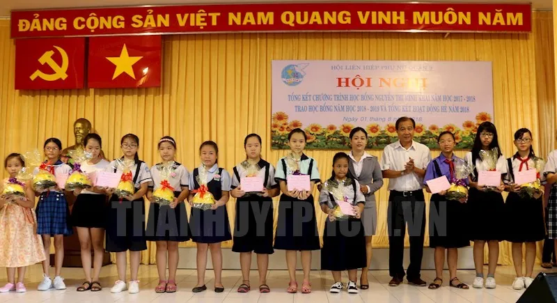 Quận 3: Gần 6.000 suất học bổng giúp học trò nghèo 