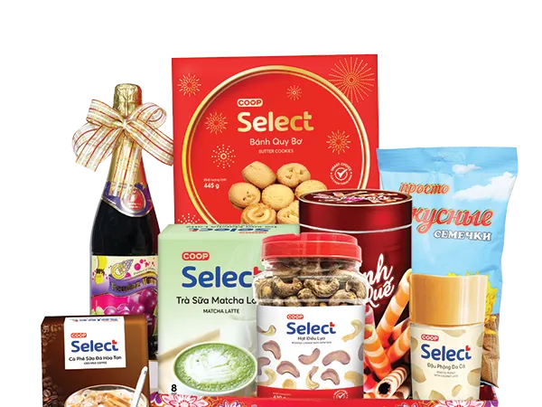 Giỏ quà trung thu giá hấp dẫn tại Co.opmart