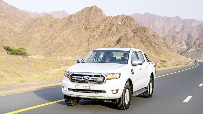 Nội thất của Ford Ranger sẵn sàng đương đầu với thử thách khắc nghiệt của thời gian