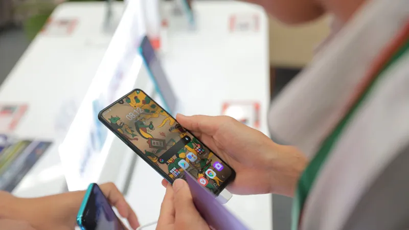 Vsmart Aris 5G ra mắt tại một sự kiện công nghệ