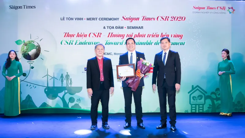 Vinh danh Nam A Bank là “Doanh nghiệp vì cộng đồng“