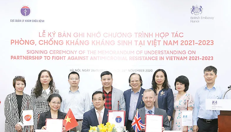 Bộ Y tế, Đại sứ quán Anh và GSK hợp tác phòng chống kháng kháng sinh 