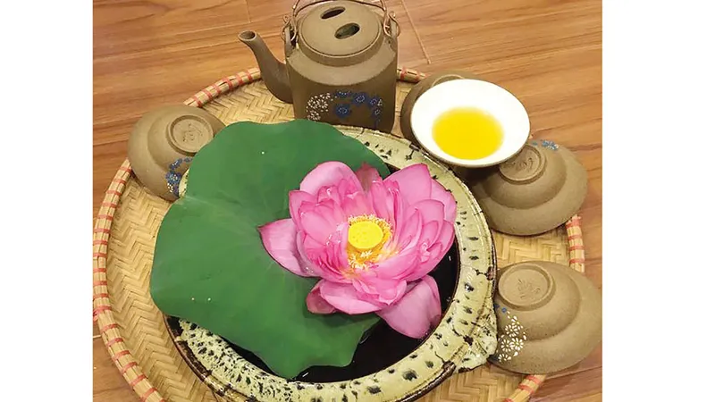 Tao nhã trà sen