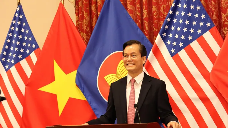Đại sứ Việt Nam tại Mỹ Hà Kim Ngọc. Ảnh: TTXVN