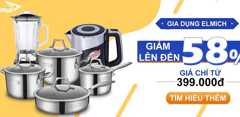 Sunshine Mall hợp tác với Elmich mang đến cho khách hàng rất nhiều ưu đãi hấp dẫn 