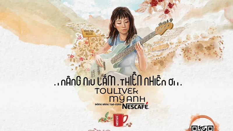 NESCAFÉ cùng Hoàng Touliver và Mỹ Anh ra mắt album 