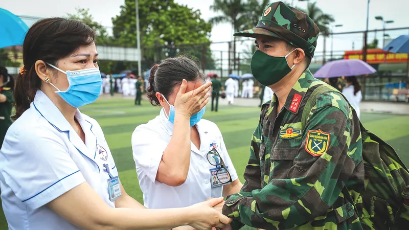 Chia tay trong nước mắt sau đợt hỗ trợ TPHCM chống dịch