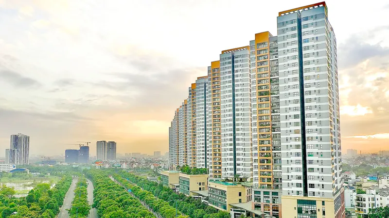 Một cụm chung cư tại TP Thủ Đức, TPHCM. Ảnh: HOÀNG HÙNG