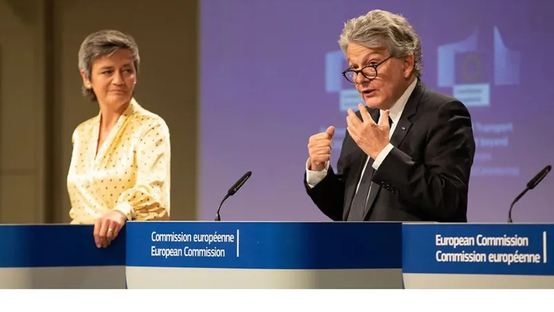 Cặp đôi khắc tinh của giới công nghệ: Margrethe Vestager và Thierry Breton