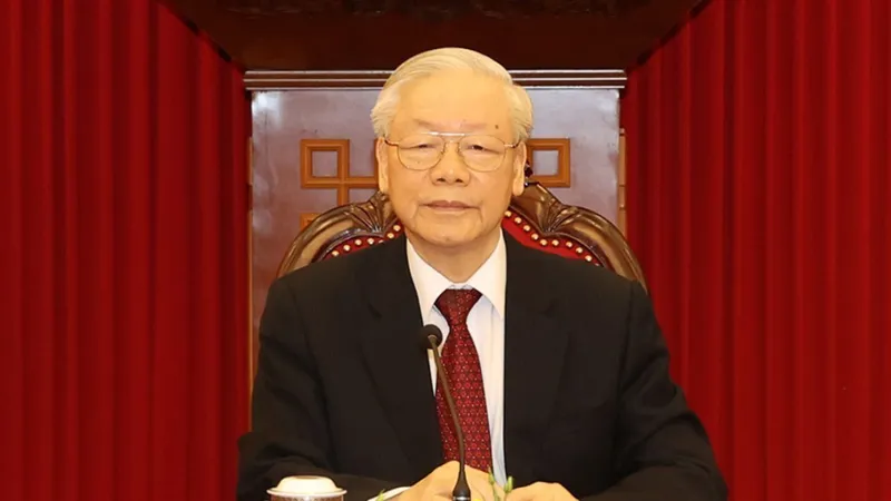 Tổng Bí thư Nguyễn Phú Trọng điện đàm cấp cao với Thủ tướng Đức Olaf Scholz
