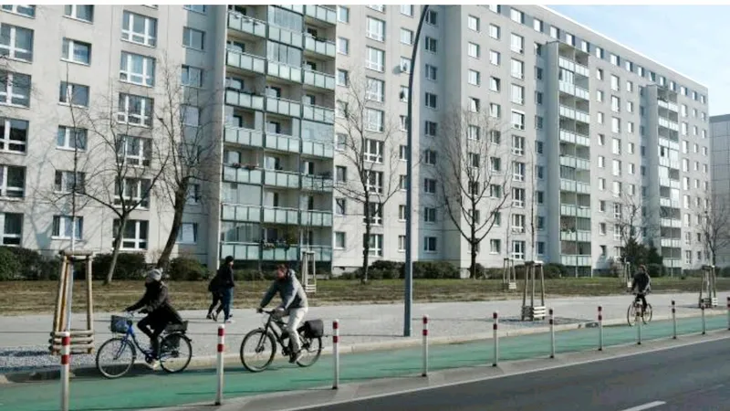 Một khu nhà ở tại TP Berlin