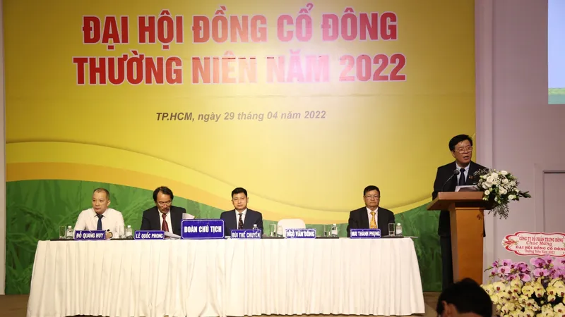 Đại hội đồng cổ đông Công ty Cổ phần Phân bón Bình Điền