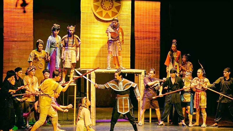 Vở thi tốt nghiệp Vung tre giữ trời của sinh viên chuyên ngành đạo diễn Trương Minh Toàn