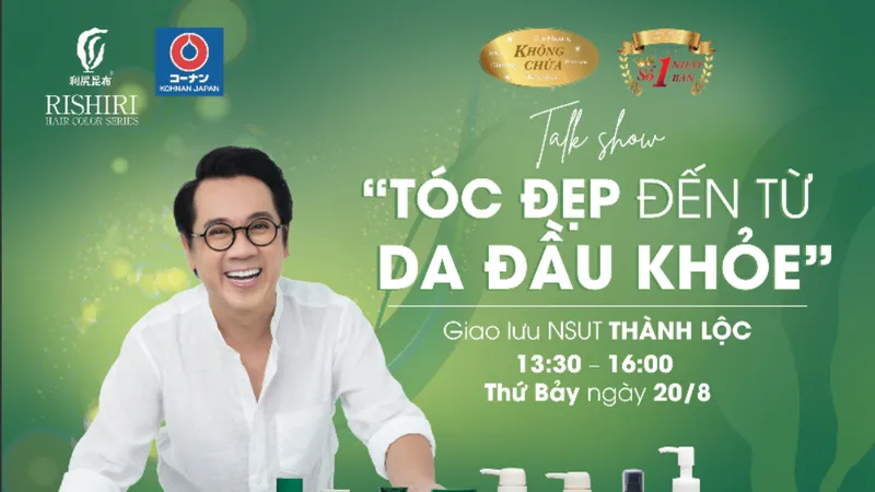 Ưu đãi đặc biệt từ Rishiri - Thương hiệu chăm sóc tóc hàng đầu Nhật Bản 