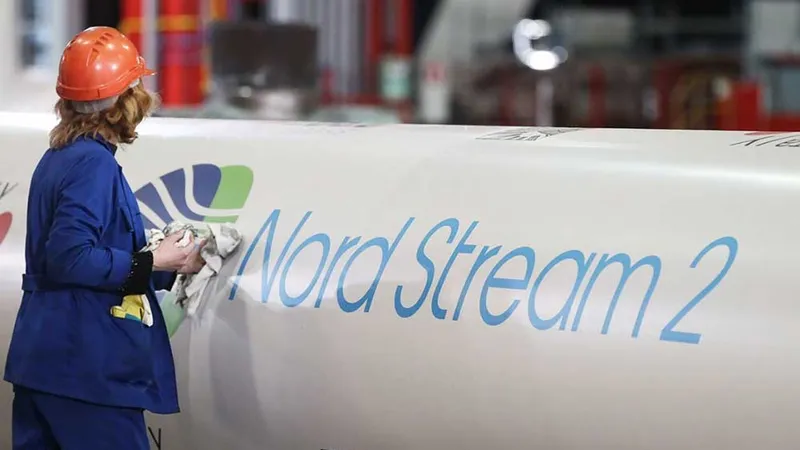 Đã có nhiều ý kiến kêu gọi khởi động Nord Stream 2. Ảnh: Bộ Ngoại giao Nga