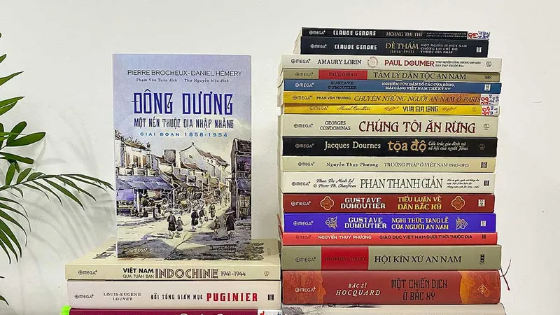 Các ấn phẩm trong tủ sách Hiểu Việt Nam qua tư liệu Pháp ngữ do Omega Plus ấn hành