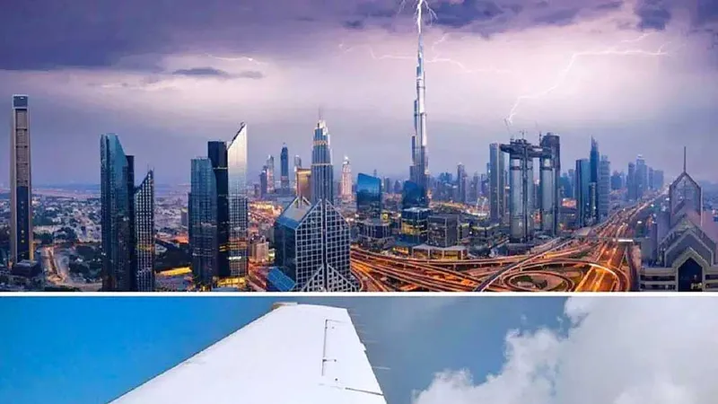Máy bay chuẩn bị thực hiện chuyến bay tạo mưa ở UAE