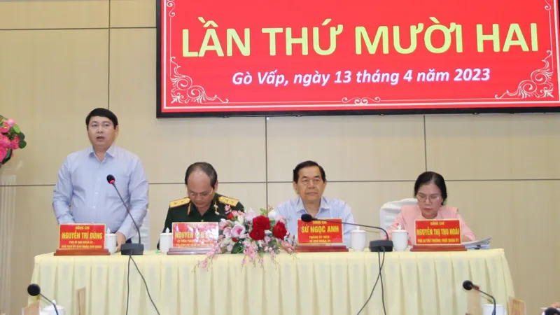 Quận Gò Vấp: 33 đảng bộ, chi bộ cơ sở hình thành “Không gian văn hóa Hồ Chí Minh”