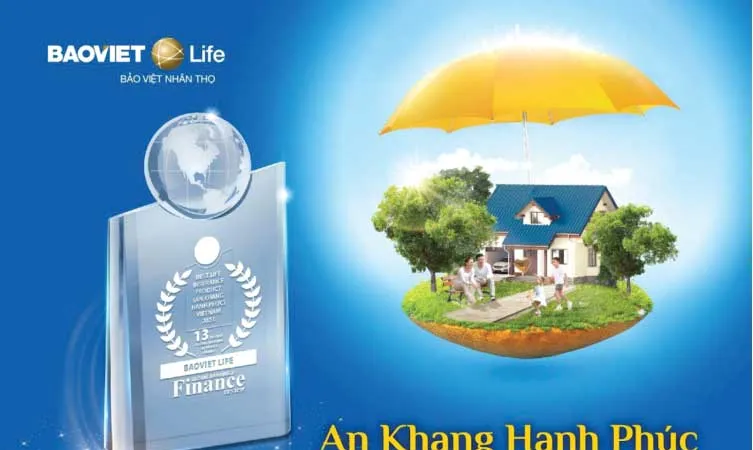 Sản phẩm An Khang Hạnh Phúc của Tổng Công ty Bảo Việt Nhân thọ đạt danh hiệu Thương hiệu Quốc gia 2022 và Sản phẩm bảo hiểm nhân thọ tốt nhất Việt Nam 2023
